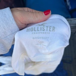 Hollister body suit white
